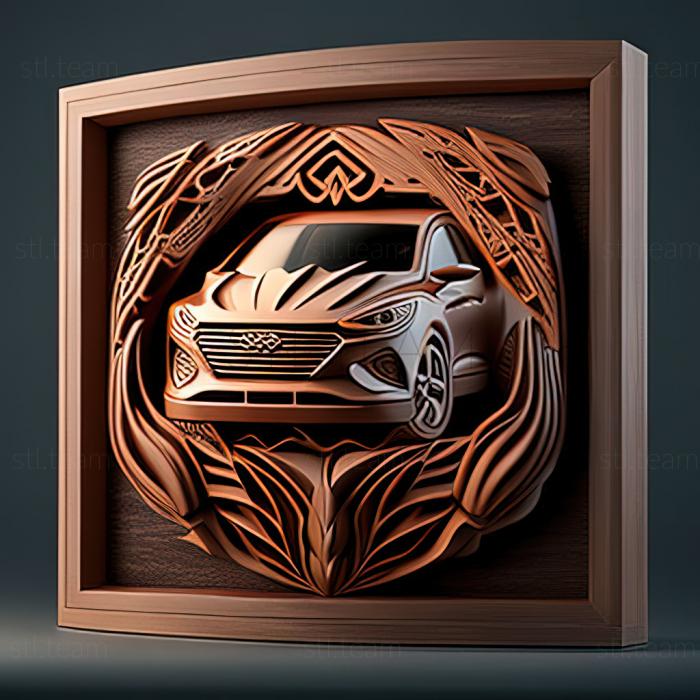 3D модель Hyundai Tucson (STL)